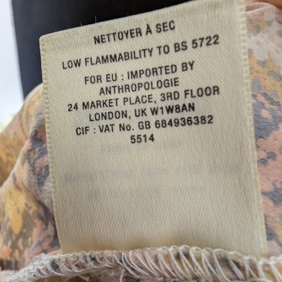 💘 Anthropologie Fynn and Rose Silk Tofino Tee - Picture 6 of 6